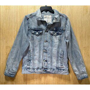 AEROPOSTALE - Women's Denim Jacket - Light Blue - Medium